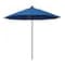 California Umbrella 9' Black Aluminum Market Patio Umbrella, Sunbrella Regatta 194061335413 - alternate 1